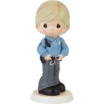 Precious Moments 232406 You Make Us All Proud Police Officer Figurine 6"