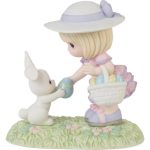 Precious Moments 239023 I Find You Egg-straordinary Figurine 5.25"