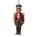Jim Shore 6009119 FAO Schwarz Nutcracker Soldier Ornament 4.52"