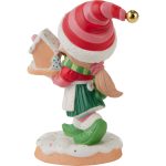 Precious Moments 241013 A Christmas Treat For Someone Sweet Annual Elf Figurine 5.5" - Image 2
