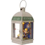 Precious Moments 241107 All Is Calm All Is Bright LED Musical Lantern 10.75" - Image 2