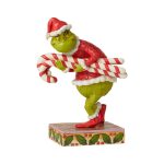 Jim Shore 6008888 Dr. Seuss The Grinch Stealing Candy Canes Figurine, 7.48"