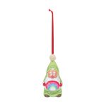 Snowpinions 6009608 Believe Rainbow Gnome Hanging Ornament 3.62"