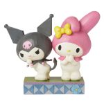 Enesco Sanrio by Jim Shore Kuromi and My Melody Figurine From Hello Kitty 6.25"