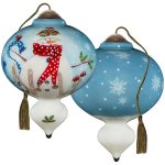 Ne'Qwa 7241112 Let It Snow Snowman Ornament 5.5"