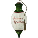 Ne'Qwa 7241130 Cardinal On Wreath Ornament 6.5" - Image 2