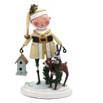 Lori Mitchell 14462 Woodland Santa Figurine 8"