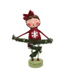 Lori Mitchell 14468 Deck The Halls Figurine 6.5"