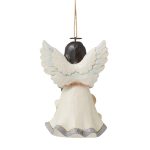 Jim Shore 6010355 AA Woodland Believe Angel Ornament 4.25" - Image 2