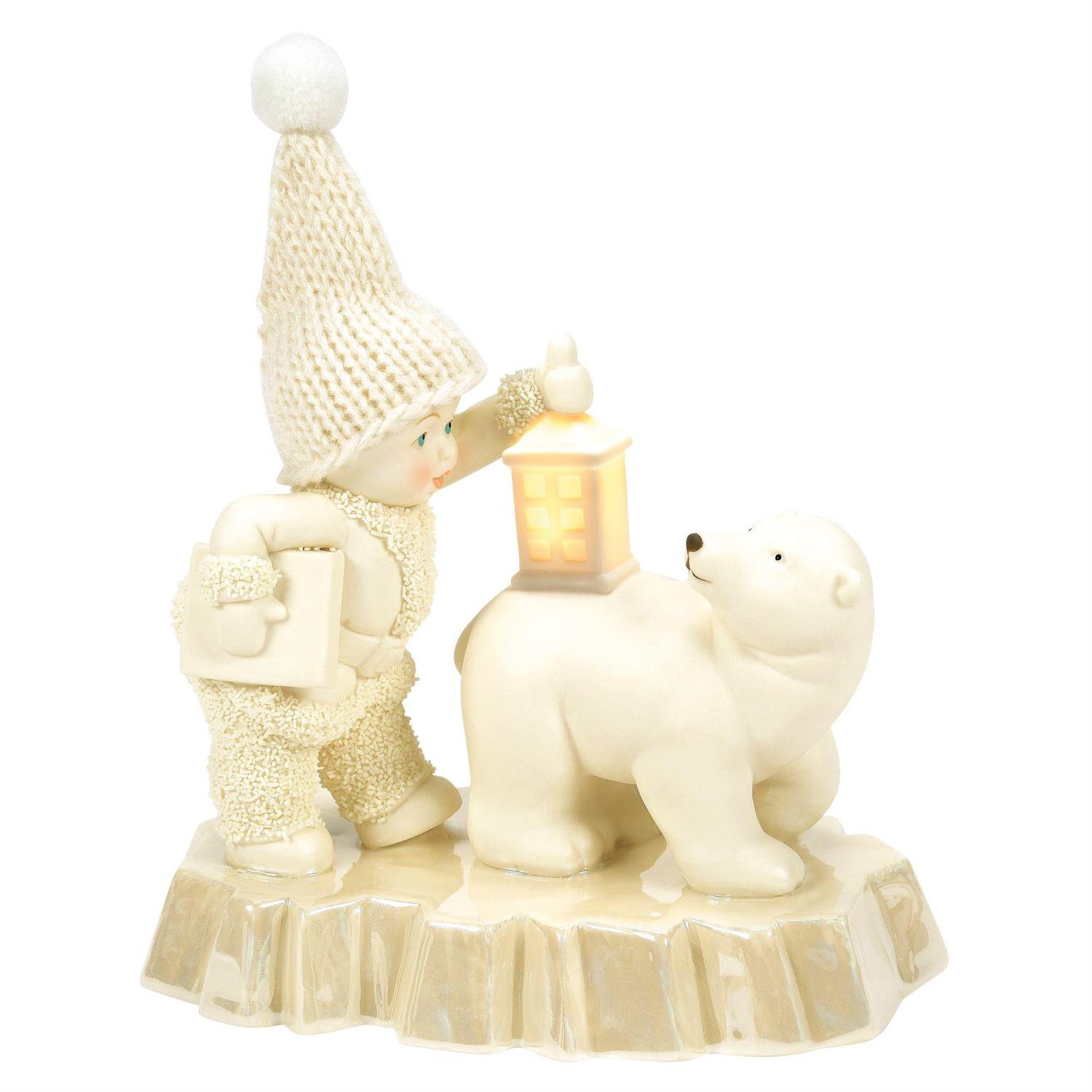 6014133 Snowbabies Polar Shores 6014133 Polar Illumination Figurine 5.9" - Image 1