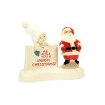 Snowbabies Christmas Jubilee 6014172 Light Me Up Santa Lit Figurine 4.53" - Image 2