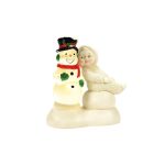 Snowbabies Christmas Jubilee 6014173 Light Me Up Snowman Lit Figurine, 4.33" - Image 2