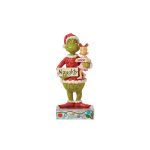 Jim Shore 6015212 Grinch & Cindy Holding Naughty/Nice Signs Figurine 9.61"
