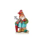 Artist's Gallery 6015760 Lori Siebert's Cozy and Warm Santa Figurine 6.89"