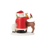 Artist's Gallery 6015761 Karla Dornacher's Sweet Forest Friends Santa Figure 5.83" - Image 2