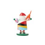 Artist's Gallery 6015762 Michelle Allen's Crazy Cat Santa Figurine 6.85" - Image 2