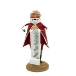 Lori Mitchell 10609 Santa's List Figurine 10"