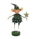 Lori Mitchell 11056 Jolly Holly Figurine 7"