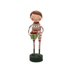 Lori Mitchell 12264 Joey's Christmas Jammies Figurine 6.5"