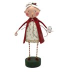 Lori Mitchell 12266 Rosy Cozy Mrs Claus Figurine 7.5"