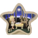 Precious Moments 241408 Silent Night LED Nativity Star Figurine 5.25"