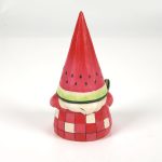 Jim Shore 6014404 Watermelon Gnome Figurine 4.5" - Image 2