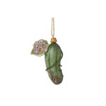 Jim Shore 6015506 Legend Of the Pickle Ornament 11th In Series 3.74"