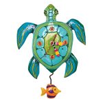 Allen Designs P1858 Sup Dude? Turtle Pendulum Wall Clock 14"