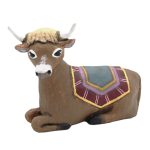 Lori Mitchell 12268 Holy Cow Nativity Figurine 4.5" x 5"