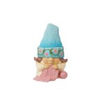 Jim Shore 6016373 Knitting Hat Gnome 3.94"