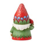Jim Shore 6016375 Strawberry Hat Gnome 3.86" - Image 2