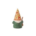 Jim Shore 6016376 Pizza Hat Gnome 6.5" - Image 2