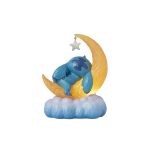 Jim Shore Disney Traditions 6016334 Stitch & Scrump on LED Moon 7.63" - Image 2