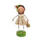 Lori Mitchell 17290 Chrissy Carrot Figurine 5.5" Tall