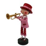 Lori Mitchell 17295 You Toot My Horn Figurine 6.5"