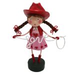 Lori Mitchell 17296 Lassoed by Love Figurine 7"