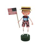 Lori Mitchell 17283 Sammie's Stars & Stripes Figurine 6.5"