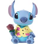 Precious Moments Disney 242706 Stitch Holding Rose Mini Figurine 2.25"