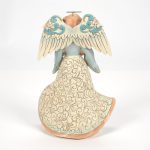 Jim Shore Heartwood Creek 6016522 Angel Holding Shell Figurine 7.87" - Image 2