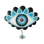 Allen Designs 6016852 Envy of my Eye Pendulum Wall Clock 8.46"