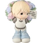 Precious Moments 183005 Love You Bunches Mom Boy Porcelain Figurine 4.75"