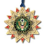 Beacon Design 61410 U.S. Army Star Decorative Ornament 3"