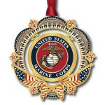 Beacon Design 62712 Patriotic United States Marine Corps Hanging Ornament 3"