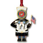 Beacon Design 64915 US Marine Corps Gnome Ornament 3.5"