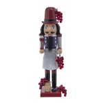 Kurt Adler C5992 15" Wooden Wine Nutcracker