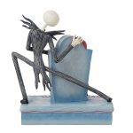 Jim Shore Disney Traditions 6016594  Jack and Sally by Gravestone Figurine 6.89" - Image 2