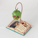 Jim Shore Disney Traditions 6016597 Poisoned Apple Book Figurine 9" - Image 2