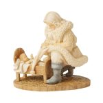 Foundations 6016861 Santa With Baby Jesus Figurine 5.12"