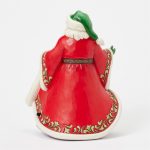 Jim Shore 6017001 Santa W/ Winter Scene Musical Figurine 10" - Image 2