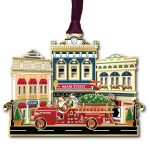Beacon Design 64859 Main Street Firetruck Ornament 2.9"